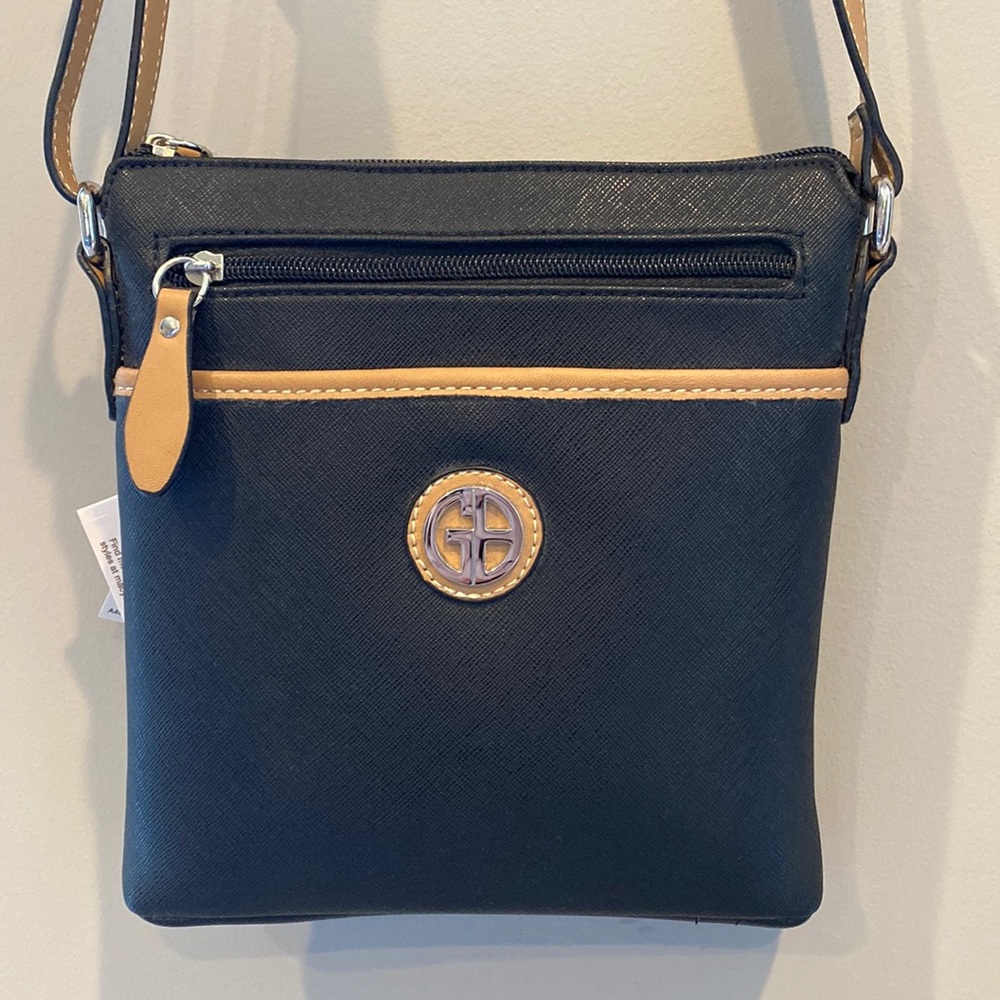 Giani Bernini Black cross-body purse